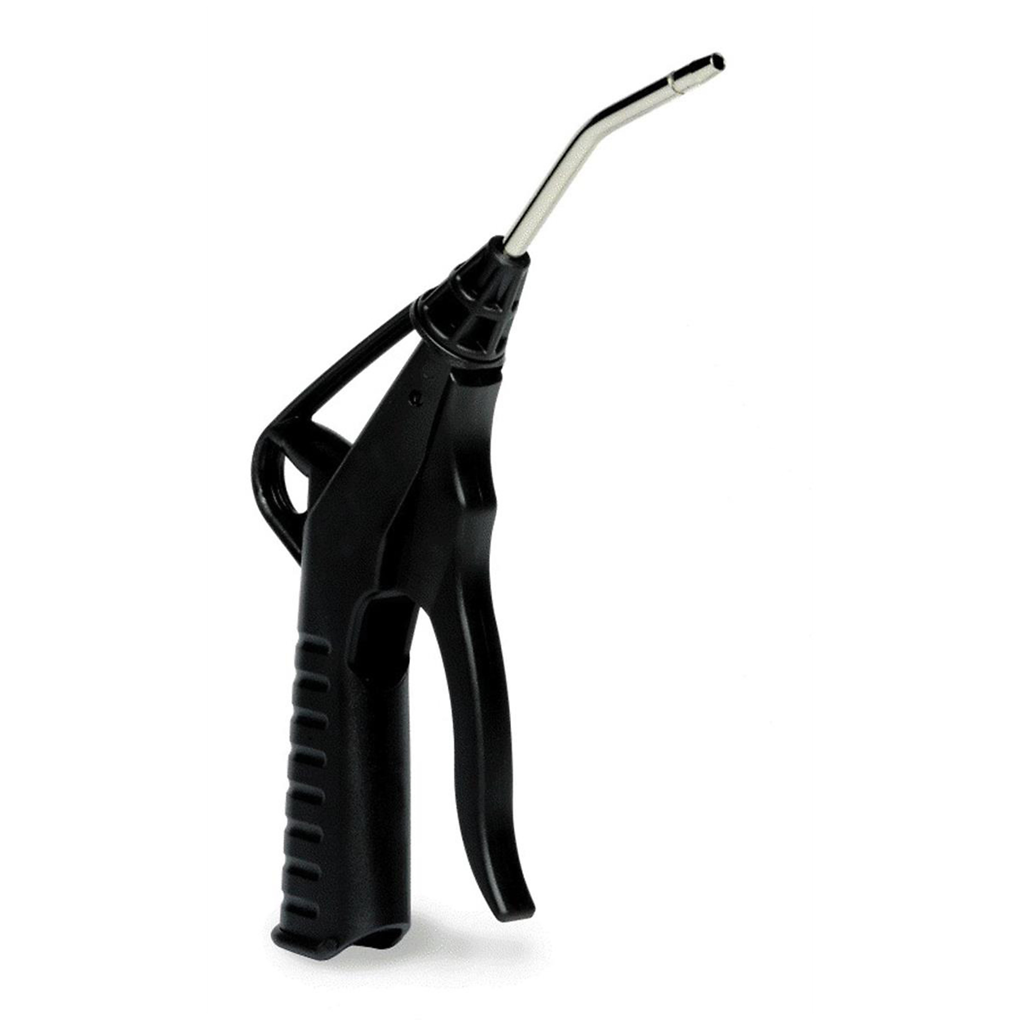 Vacula Full-Flow Blowgun — 4in. Fixed Bent Tube, Lightweight, Ergonomic Grip, Model# VAC72-020-1050